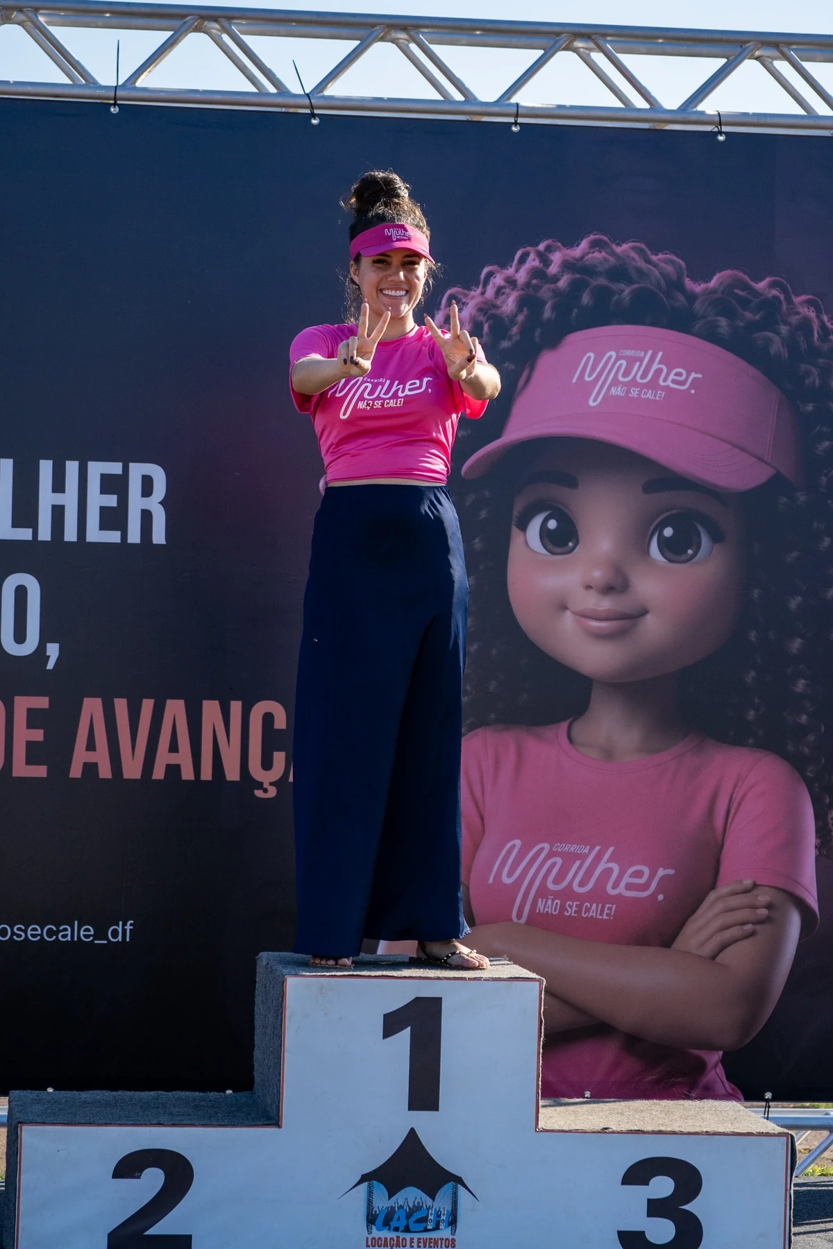 Registro da Corrida Mulher, Não Se Cale! 2026 — foto 1